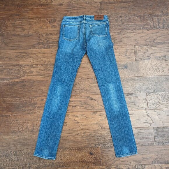 ACNE Jeans Kex Le Blue Straight Leg Skinny 28 - Picture 4 of 9